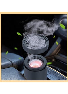 Scrolls Electric Bukhoor Burner for Car Usb Type-C Power Electrical Bakhoor Burner for Home Rechargeable Electric Mini Portable Incense Burners 14x7x7 cm  - Image 3