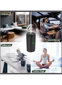 Scrolls Electric Bukhoor Burner for Car Usb Type-C Power Electrical Bakhoor Burner for Home Rechargeable Electric Mini Portable Incense Burners 14x7x7 cm  - Image 5