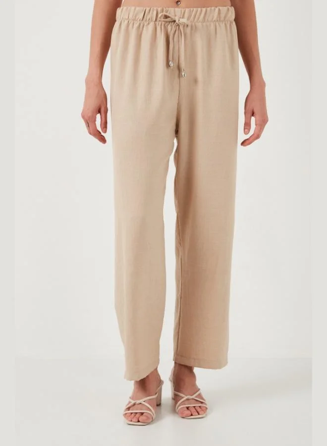 Lela Lela Relaxed Fit Wide Leg Trousers Women's Pants 5865826