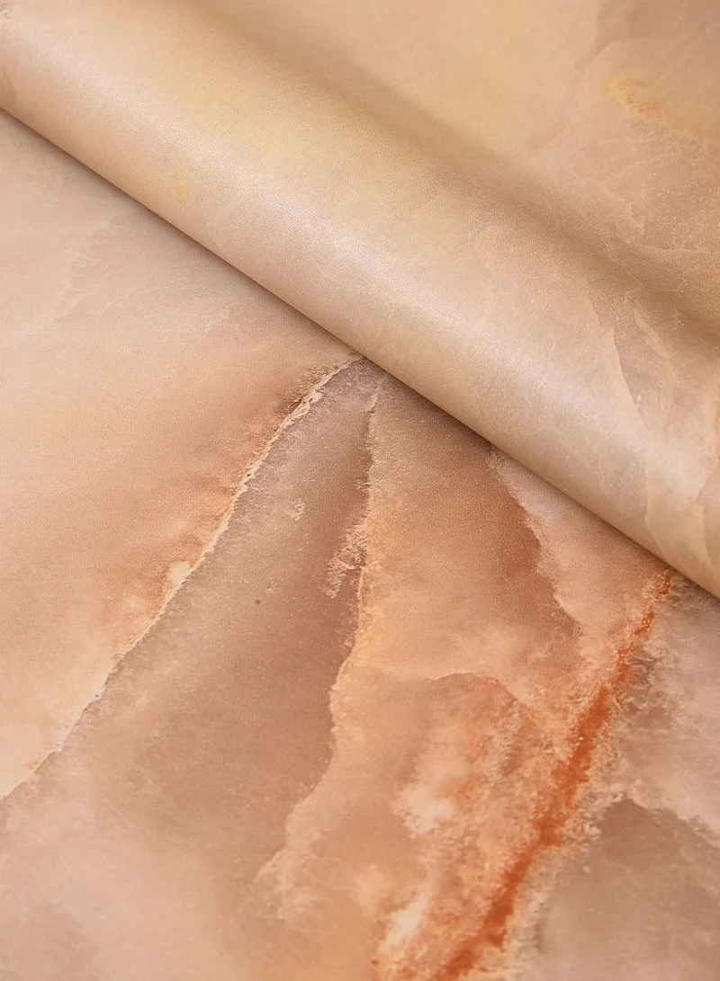 والوبيديا ملصق جداري بنمط رخامي ذاتي اللصق لديكور المنزل (45cm*500cm)
