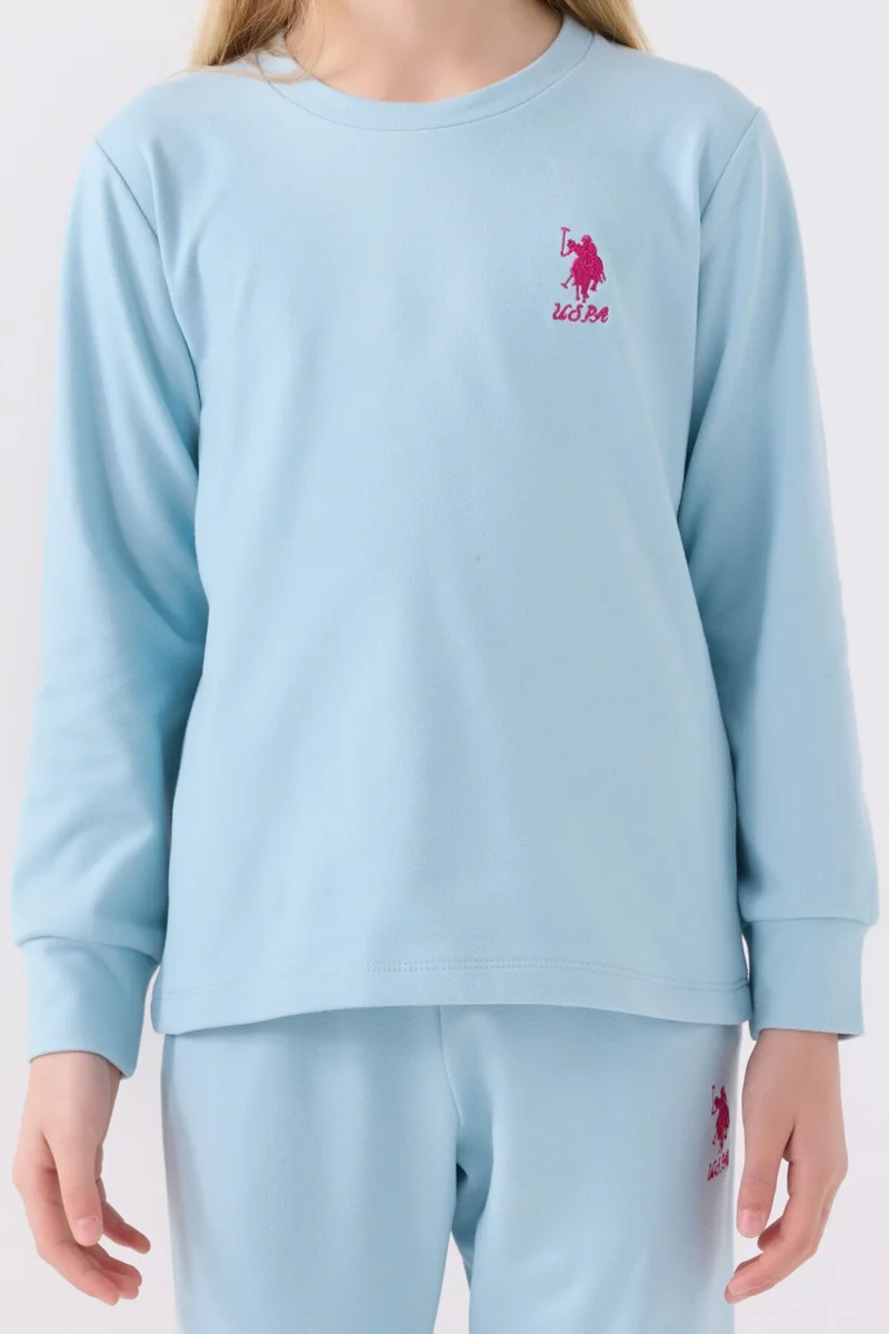 يو اس بولو اسن Girls Blue Pajama Set