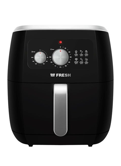 Mechanical Air Fryer, 1800 Watt, 7 Liter Capacity, Black