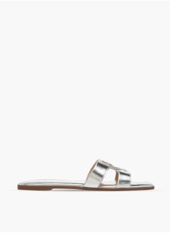Celeste Women's Logo Embossed Slip-On Sandals  - Image 3