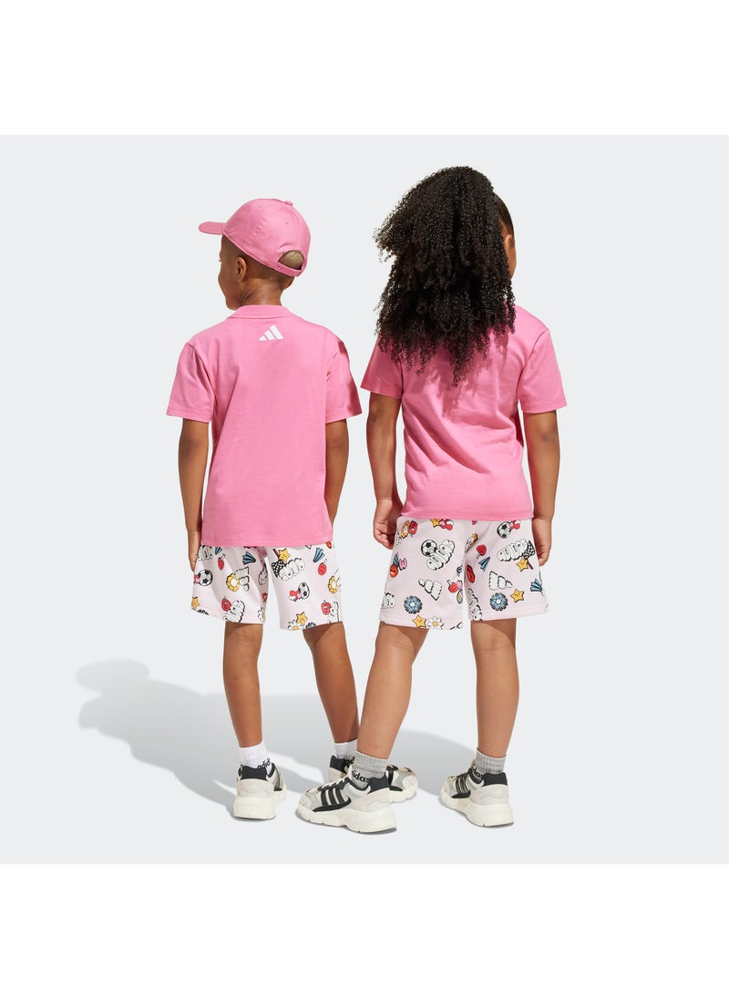 Adidas - Kids Seasonal Essentials Fun T-Shirt Set - Image 1