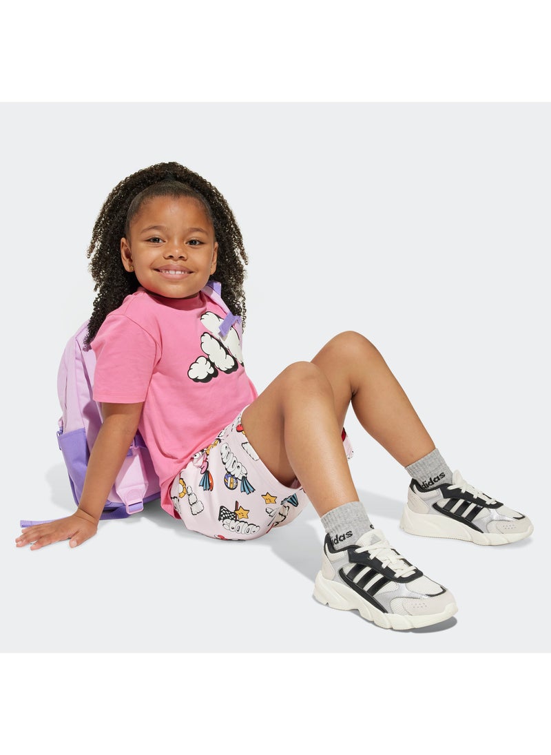 Adidas - Kids Seasonal Essentials Fun T-Shirt Set - Image 1