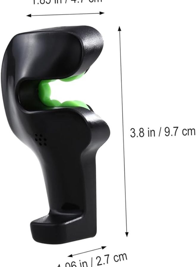 2Pcs Black Car Headrest Hooks Durable Back Seat Organizer Easy Installation - Image 5