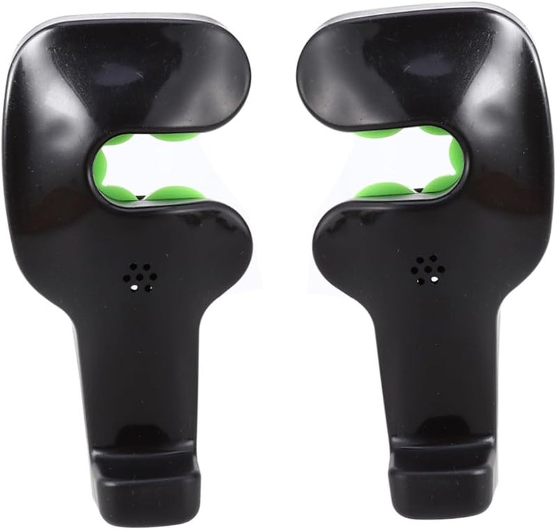 2Pcs Black Car Headrest Hooks Durable Back Seat Organizer Easy Installation - Image 3