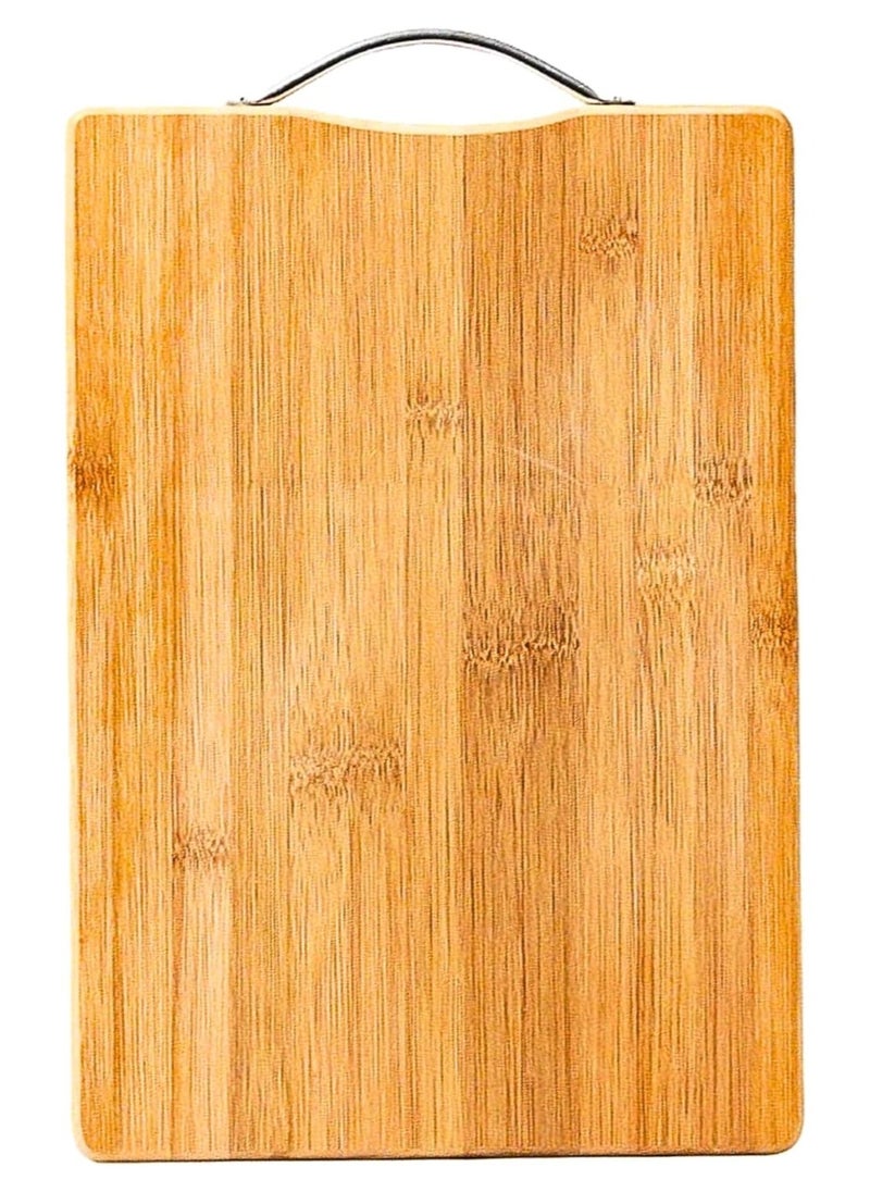 Generic - Extra Large Premium Bamboo Cutting Board, Wooden Chopping Board Kitchen Cutting Board With Juice Grooves. Natural Bamboo 20 x 30cm - Image 1