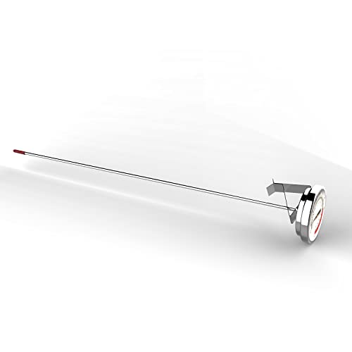 Lightbeam 16" Long Stem Deep Fry Thermometer with Pot Clip, Instant Read 2" Dial Meat BBQ Oil Turkey Thermometer Candy Thermometer for Deep Fry, Turkey, Grill, Candy & Coffee etc - Image 4