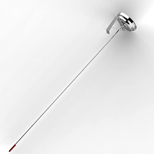 Lightbeam 16" Long Stem Deep Fry Thermometer with Pot Clip, Instant Read 2" Dial Meat BBQ Oil Turkey Thermometer Candy Thermometer for Deep Fry, Turkey, Grill, Candy & Coffee etc - Image 5