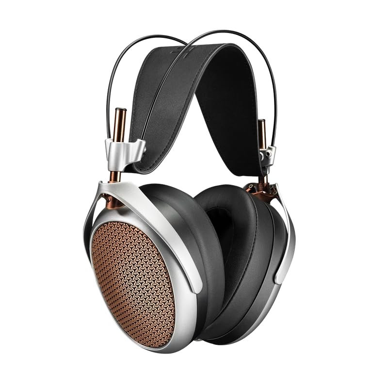 MEZE AUDIO Poet Wired OverEar Planar Magnetic OpenBack Headphones for Audiophiles Acoustic Metamaterial Tuning System Detachable Magnetic Earpads Premium Braided Cable Included - Image 1
