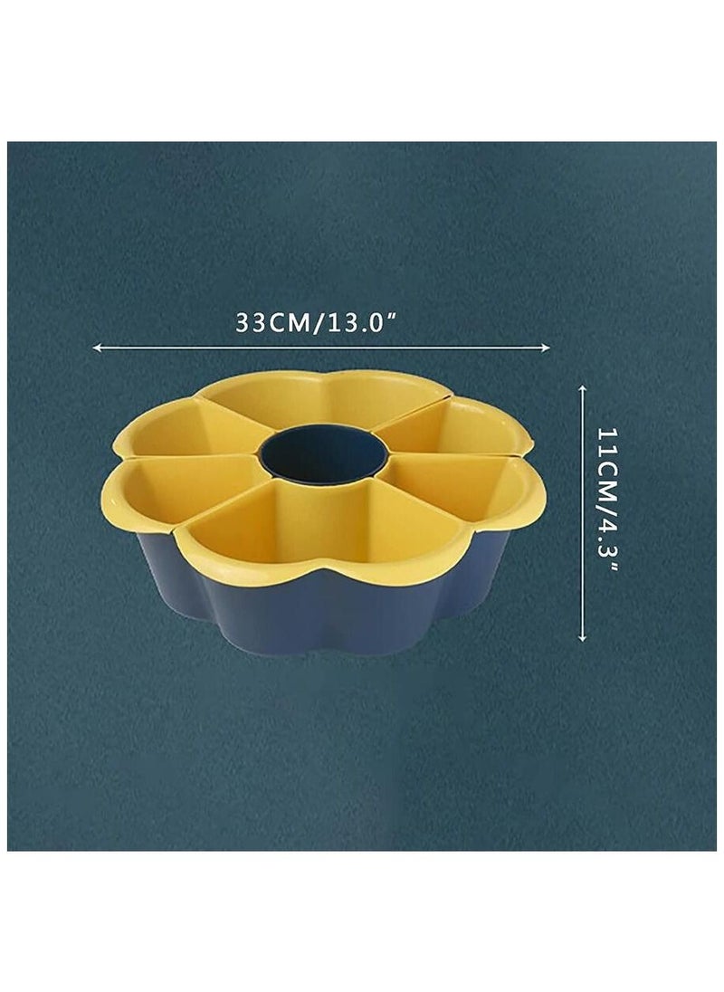 Lady Kitchen - Modern strainer for vegetables and fruits with a rotatable base 360 °, brown color - Image 1