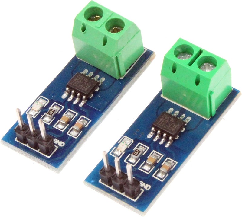 NOYITO ACS712 Current Sensor Module Detector ACS712ELC 5A 20A 30A Amps Amperage Range (Pack of 2) (30A) - Image 2