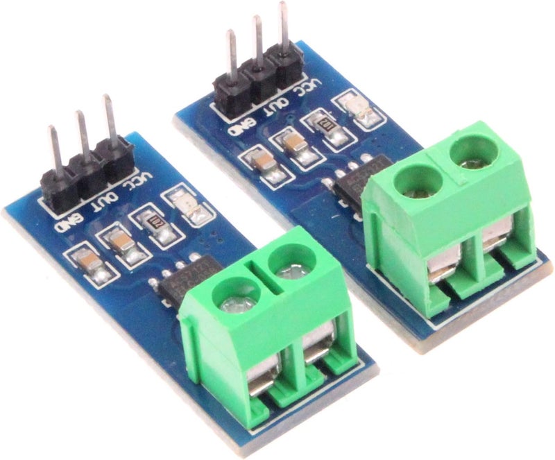 NOYITO ACS712 Current Sensor Module Detector ACS712ELC 5A 20A 30A Amps Amperage Range (Pack of 2) (30A) - Image 3