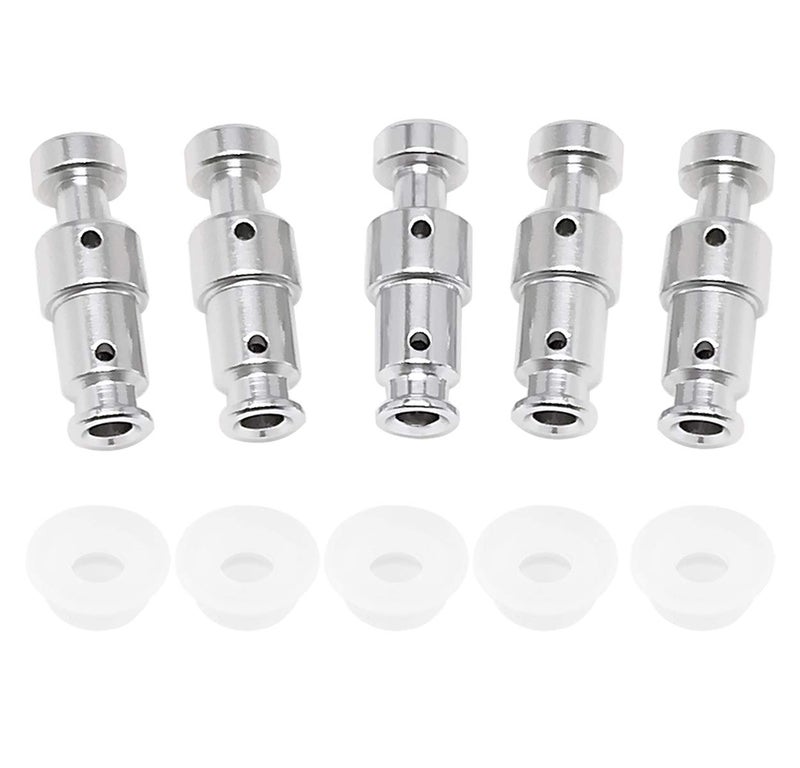 Alele Alele Replacement Float valve and cap for Instant Pot Duo 3 5 6 Qt Duo Plus 3 6 Qt Ultra 3 6 8 Qt Lux 3 Qt Floater Sealer 5pack 