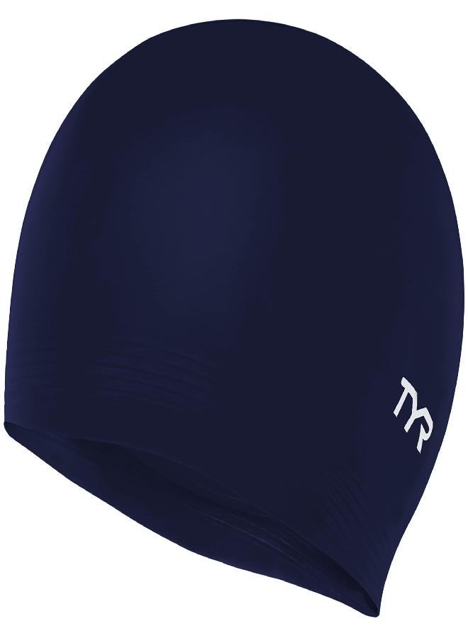 TYR mens Black swim caps, Navy, One Size US - Image 1