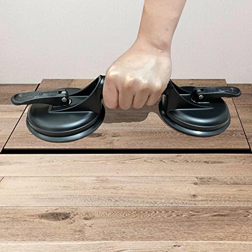 FCHO Floor Gap Fixer Tool for Laminate Floor Gap Repair Include Suction Cup and Mallet (Can't use on scraped surface floor) - Image 5