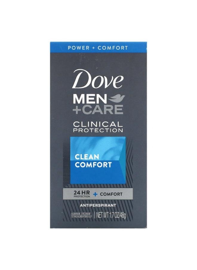 Dove, Men+Care, Clinical Protection, Antiperspirant Deodorant, Clean Comfort, 1.7 oz (48 g) - pzsku/ZD63530338C96D9100786Z/45/_/1713523284/f75589ca-7f84-4f75-981b-4cb99ec2bbca