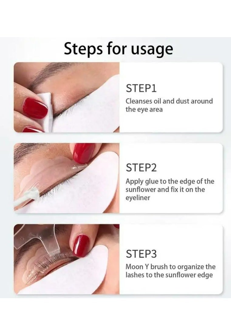 FUNMIX - Perm Lash Lift Glue Non-irritating Lifting Lash Wax Fixing Glue 12g Eyebrow Perm Glue Balm Non-irritating Lifting Lash Wax - Image 1
