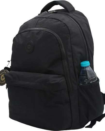 بيفيتون Crinkle Waterproof Fabric School Backpack