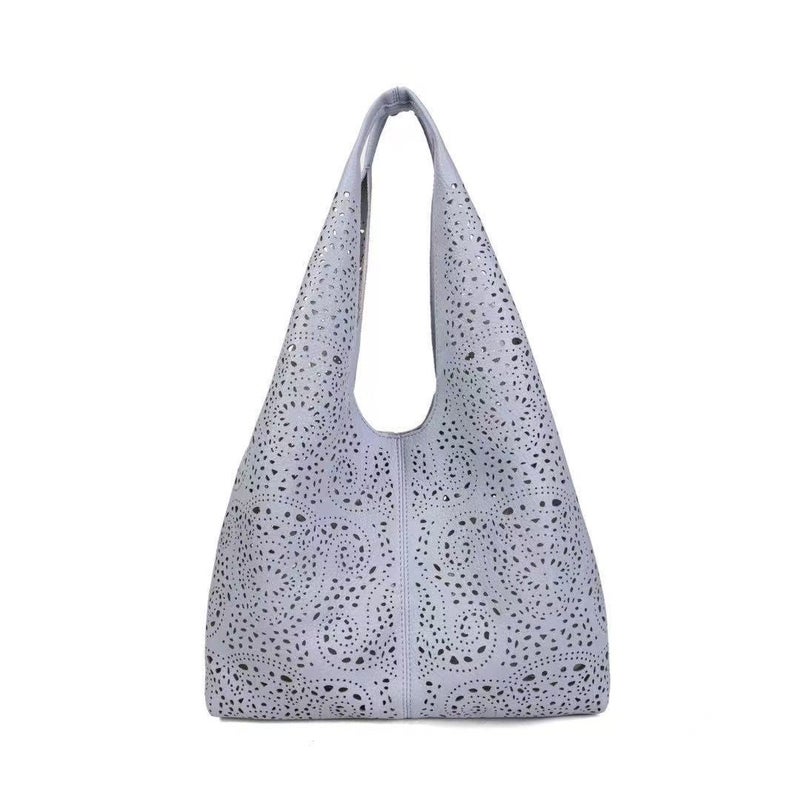2025 Spring Retro Paisley Hollow Women'S Bag Casual Versatile Large Double Shoulder Crossbody Bag - Image 1