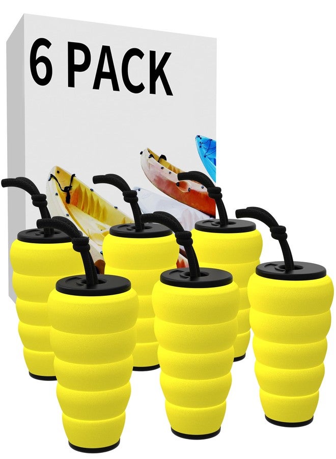 GanFindX Kayak Scupper Plugs Kit, Universal EVA Kayak Drain Plugs for 1.4"-1.7" Scupper Holes, Waterproof Drain Holes Stopper with Pull Rope for Sit-on-Top Kayaks, Canoes, Fishing Boats - Image 1