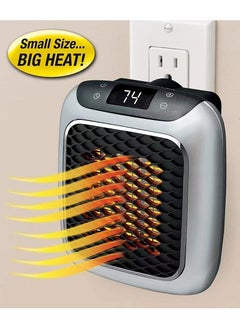 DubaiGallery Space Heater, Portable Electric Space Fan Hearter with Thermostat, Easy Grip  - Image 1