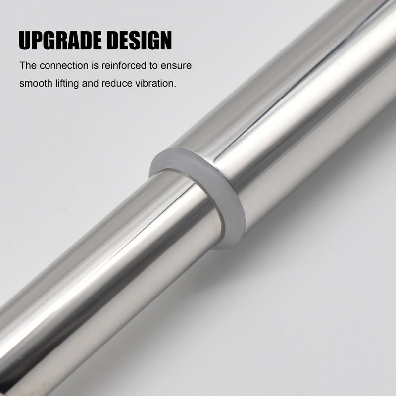 Honmein Towel Bar - Adjustable 304 Stainless Steel Towel Holder for Bathroom (11.8inch-22.6inch) Sturdy and Rustproof Wall Mounted Towel Rack for Bathroom Accessories, Silverâ€¦ - Image 5
