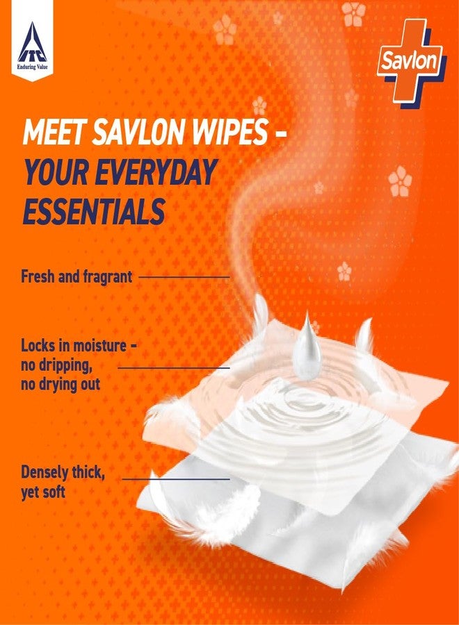 Savlon Germ Protection Wipes 10 nos Pack - Image 2