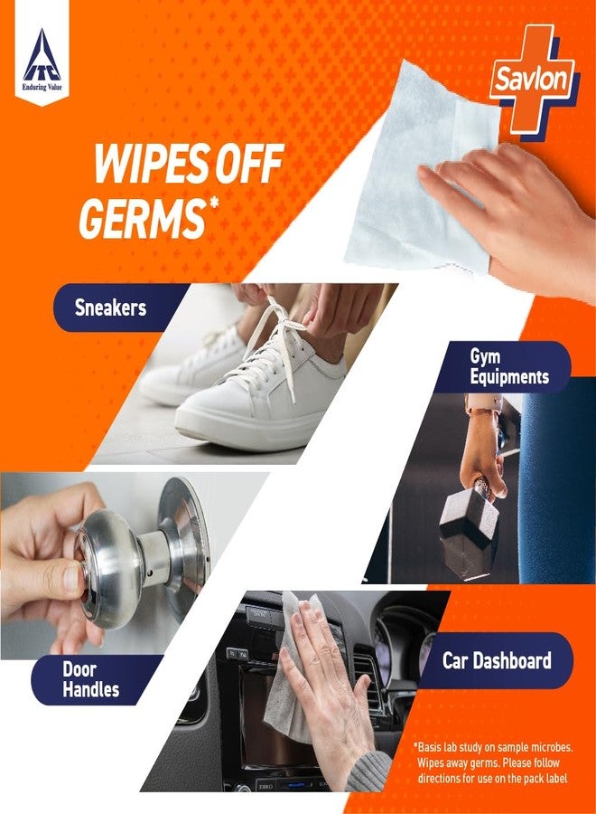 Savlon Germ Protection Wipes 10 nos Pack - Image 5
