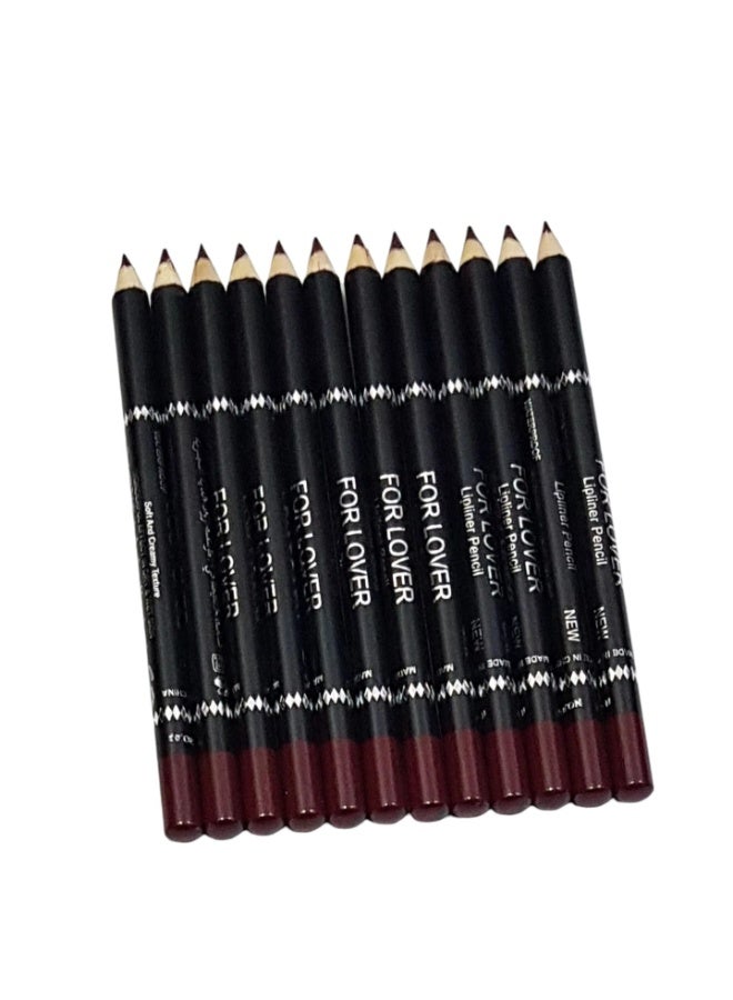 FOR LOVER 12-piece lip liner pen