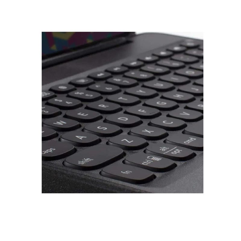 ZAGG Rugged Education Keyboard for Apple iPad 10.2" (7th/ 8th/ 9th Gen) 6FT Drop Protection | Durable | Black - Image 2