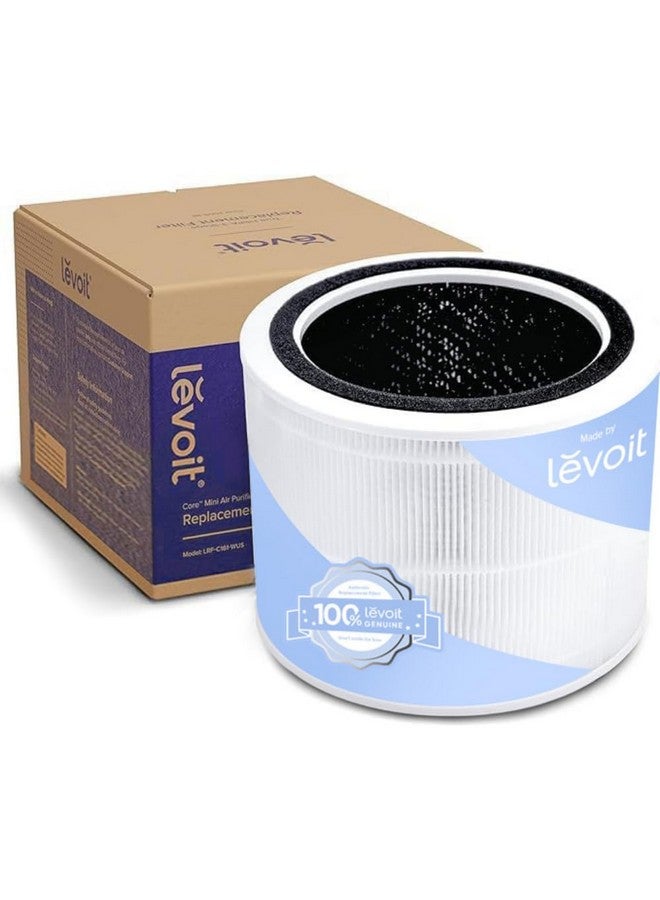 LEVOIT Core 200S-P Replacement Filter, Genuine Core 200S-RF Air Purifier Filters, Supports HEPA Sleep Mode, High-Efficiency Activated Carbon for Removal of Smoke, Odor, Allergens, Pollen, 1 Pack - Image 1