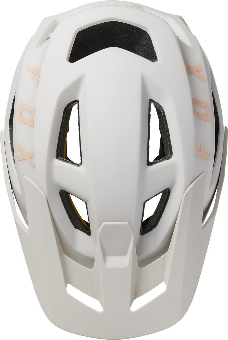 Fox Racing Speedframe Mountain Bike Helmet, Vintage White, Large - Image 5