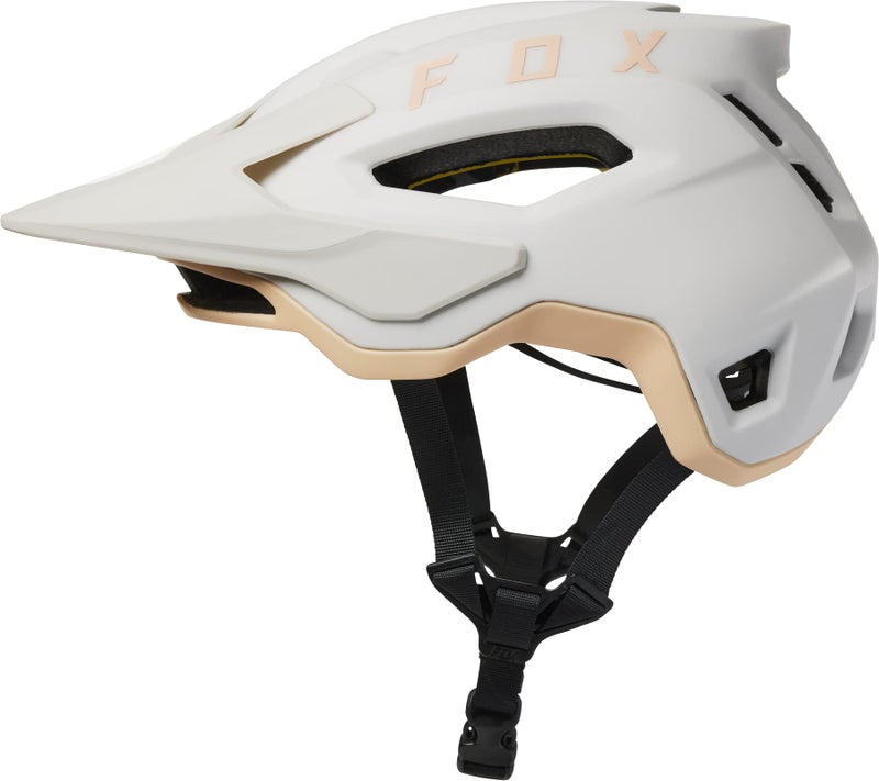 Fox Racing Speedframe Mountain Bike Helmet, Vintage White, Large - Image 2