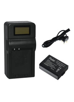DMK Power LP-E10 1350mAh Battery with TC1000 Battery Charger Compatible With Canon EOS Rebel T3, T5, T6, T7, K X70, T100, EOS 1100D, EOS 1200D, EOS 1300D etc,