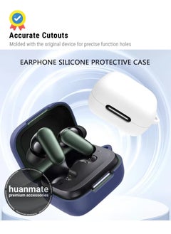 huanmate Anker SoundCore R50i NC Silicone Case Cover - Dark Blue - Made with Soft Silicone, Lightweight & Durable - Stylish Design, Accurate Cut-outs, Easy Installation & Removal  - Image 5