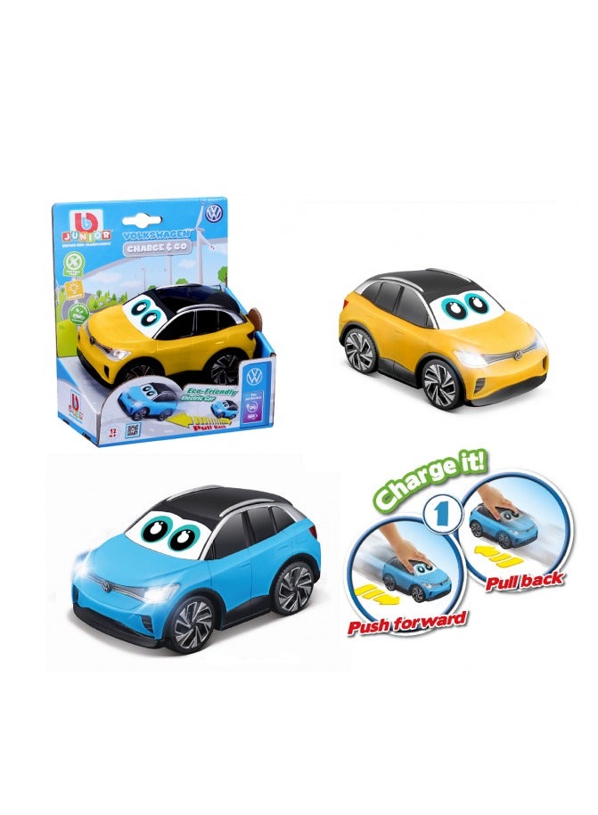 BB Junior BBJunior Volkswagen Charge & Go (Style and Color May Vary) Assorted, 1 Piece - Image 1