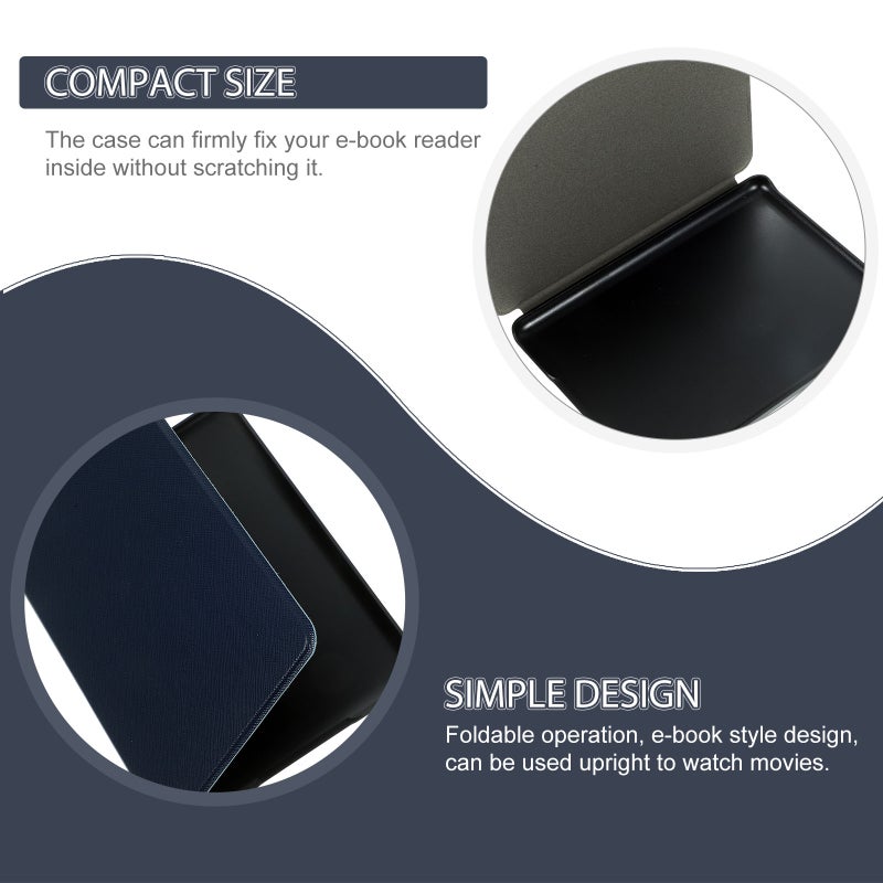Ebook Reader Cover Compatible For Kindle 10th Leather Protective Cover - Image 5