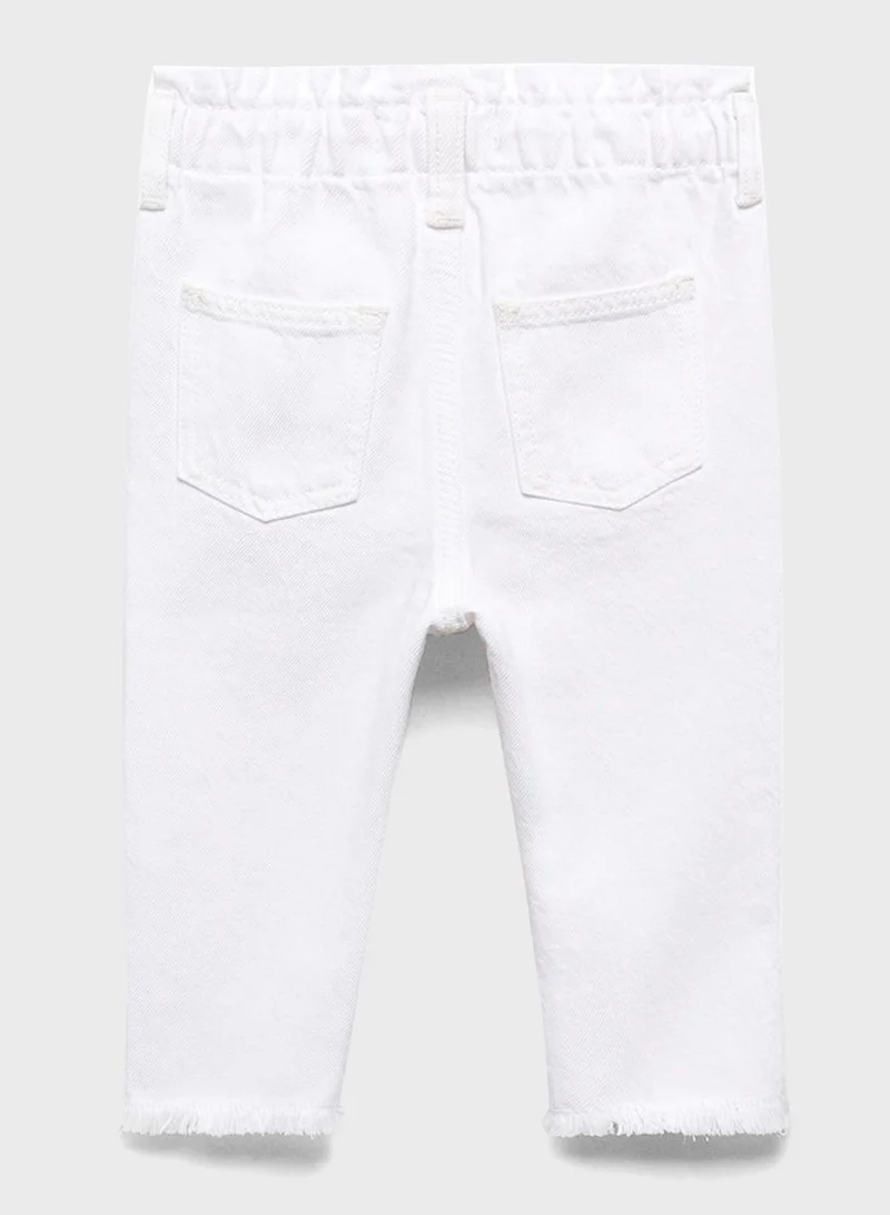 مانجو Infant Paperbag Jeans