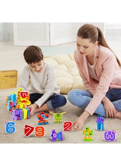 Lydaz Number Bots Toys For Kids, Number Robots Block, Preschool Learning Activities Games Toys, Toddlers Education Math Autism Stem Toys, Classroom Christmas Birthday Gifts For Boys 3 4 5 Years Old  - Image 5