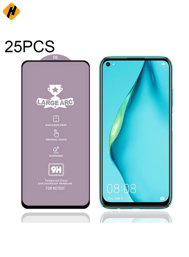 HuHa Screen Protector For Huawei nova 7i 25 PCS 9H HD Large Arc High Alumina Full Screen Tempered Glass Film - Image 1