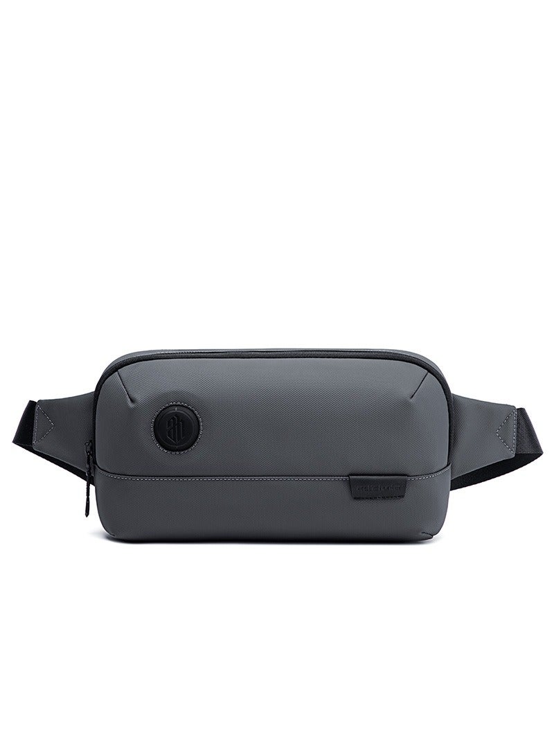 ARCTIC HUNTER Lightweight Business Waist Bag,Travel Crossbody Chest Belt Bag,Phone Wallet Pack for Men,Grey  - Image 1