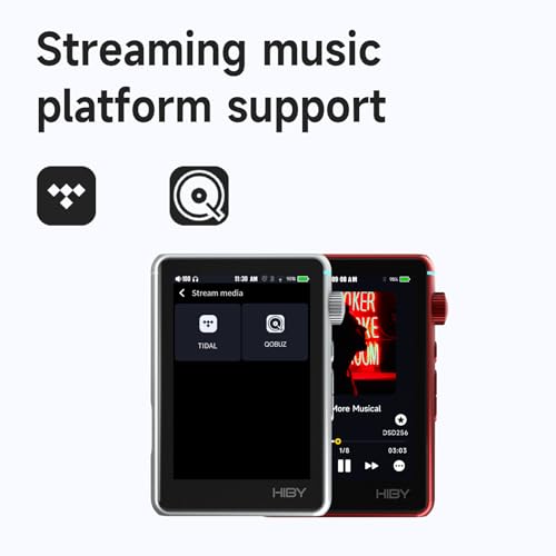 HiBy R3 II 2025 Hi-Res Audio Player - Dual DAC Chips, MQA Decoding, Qobuz/Tidal Player with Bluetooth 5.1, 3.5mm SE/4.4mm BAL Ports | Up to 2TB Expandable Storage - Image 4