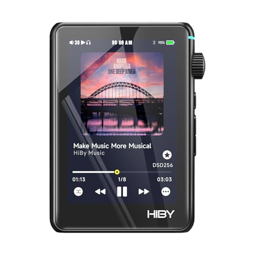 HiBy R3 II 2025 Hi-Res Audio Player - Dual DAC Chips, MQA Decoding, Qobuz/Tidal Player with Bluetooth 5.1, 3.5mm SE/4.4mm BAL Ports | Up to 2TB Expandable Storage - Image 1