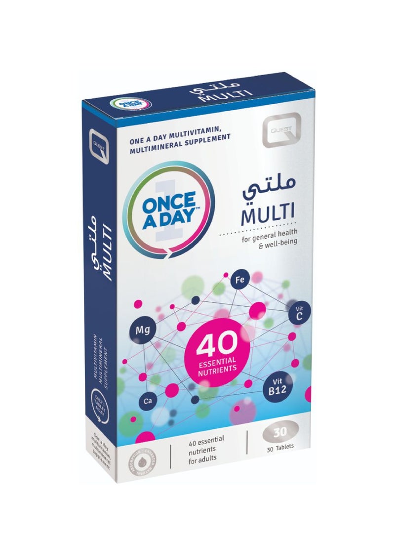 ONCE A DAY MULTI TAB 30'S