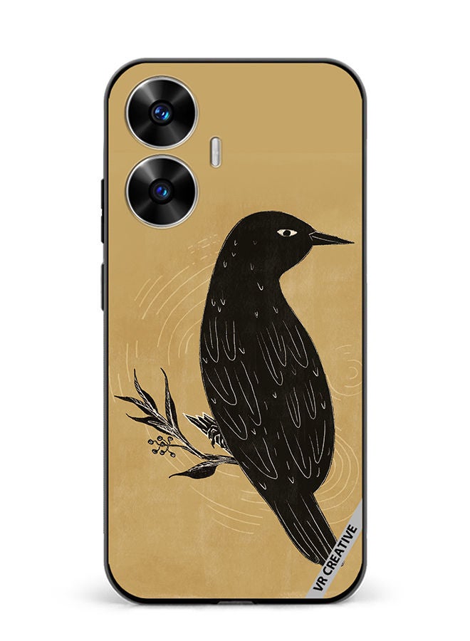 VR CREATIVE Protective Case Cover For Realme C55 Bird Design Multicolour - Image 1