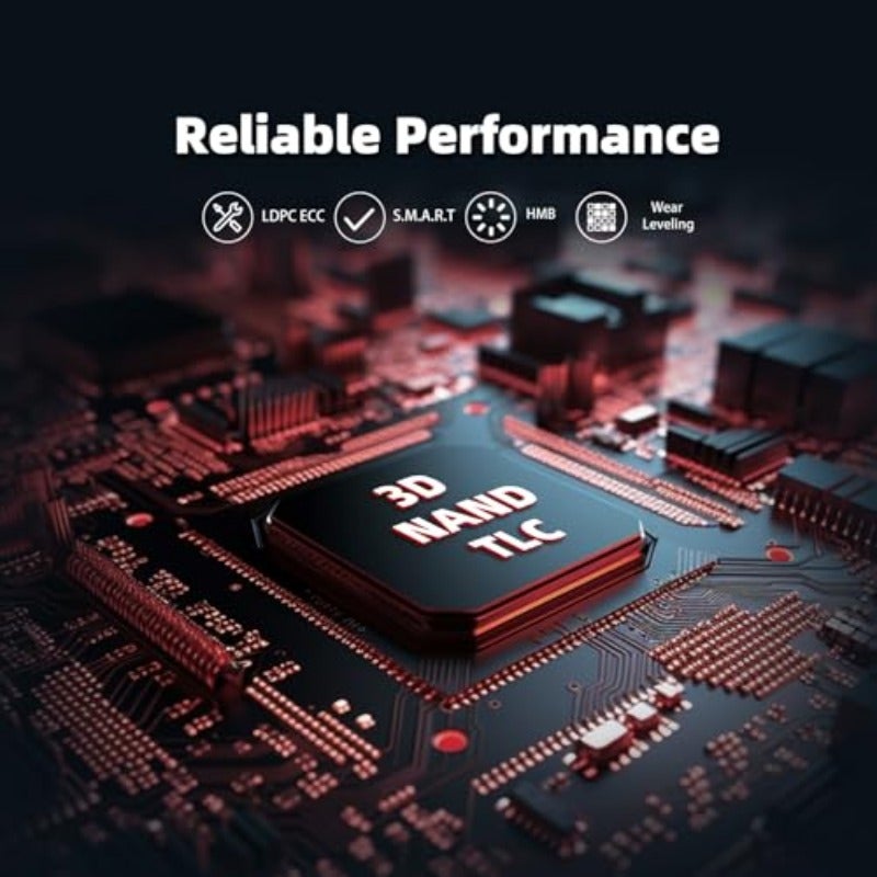 KingSpec 1TB SSD M.2 NVMe 2280 PCIe Gen 3x4 NVMe SSD Up to 3500MB s 3D NAND Flash Internal Solid State Drive for Desktop and Laptop - Image 4