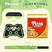 INNOLIFE Video Game Piata Party Supplies Piata with Blindfold and Bat Gaming Theme Piatas for Kids Birthday Party Decorations Blue - Image 4