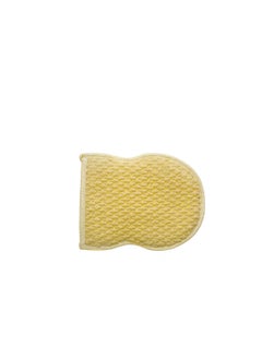 G-BEAUTY G-Beauty GBY-007 Small Natural Oval Glove Double Face Massage Loofah For Bath Spa and Shower - Beige  - Image 1